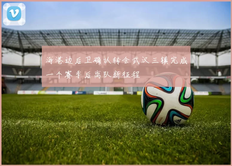 海港边后卫确认转会武汉三镇完成一个赛季后离队新征程